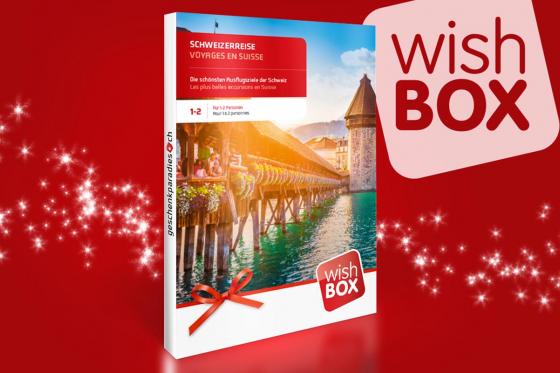 Schweizerreise - Wishbox, 1 Box - über 25 Erlebnisse