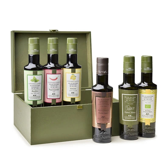Olivenöl Geschenkbox 6x 0.25l