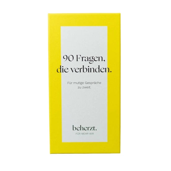 90 Fragen, die verbinden. 