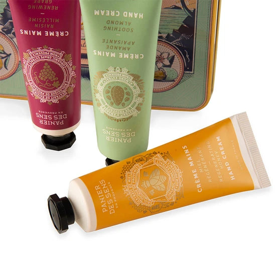 Handcreme in Dose Mandel, Honig, Oliven