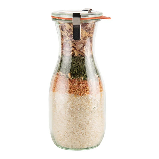 Petersilie-Zitronen Risotto Mischung im Weckglas