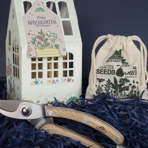 Premium Geschenkbox Kräutergarten Stadtgärtner