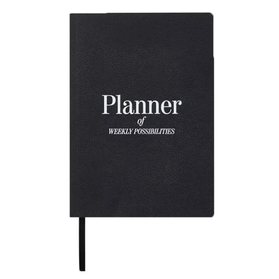 Printworks Weekly - Planner of weekly possibilities schwarz