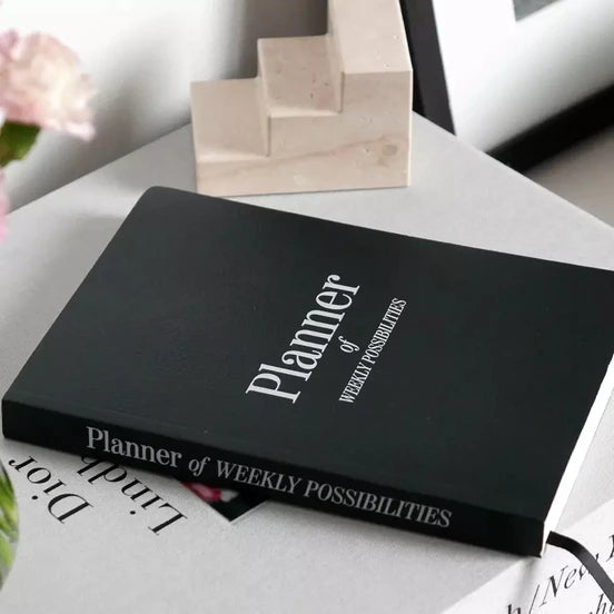Printworks Weekly - Planner of weekly possibilities schwarz